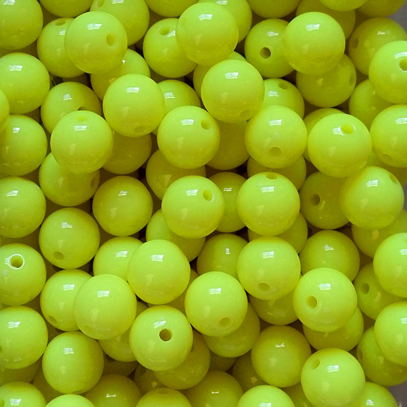 Steelhead Beads Chartreuse 10mm – Fishing for Steelhead